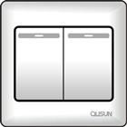 二位單極大蹺板開關(guān)
