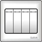 四位單極大蹺板開關(guān)