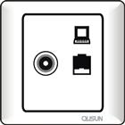 電腦電視插座